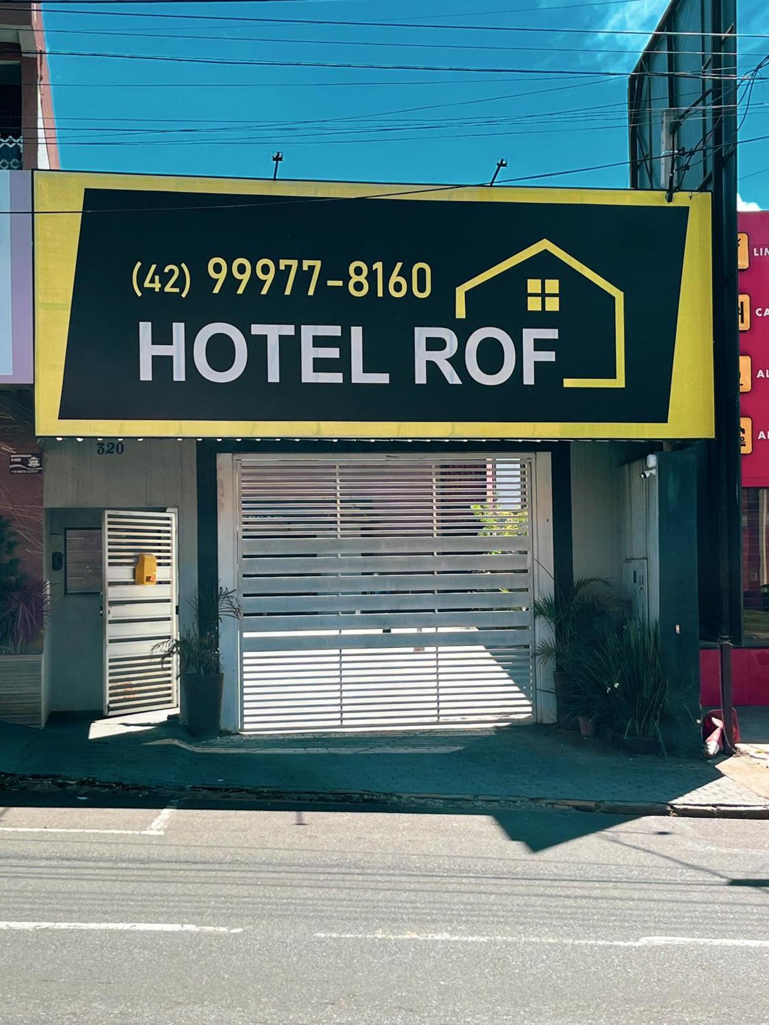 Hotel Rof Telemaco Borba Экстерьер фото